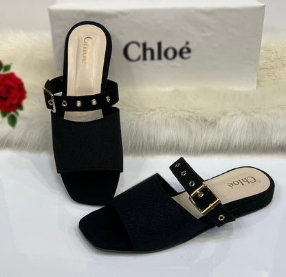 Premium Brown & Black Women’s Strap Sandals