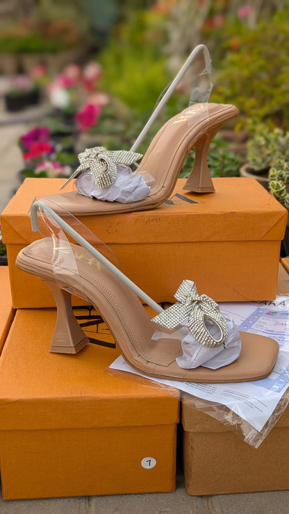Luxury Crystal Embellished Heels