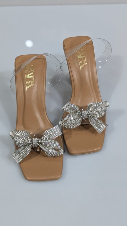 Luxury Crystal Embellished Heels