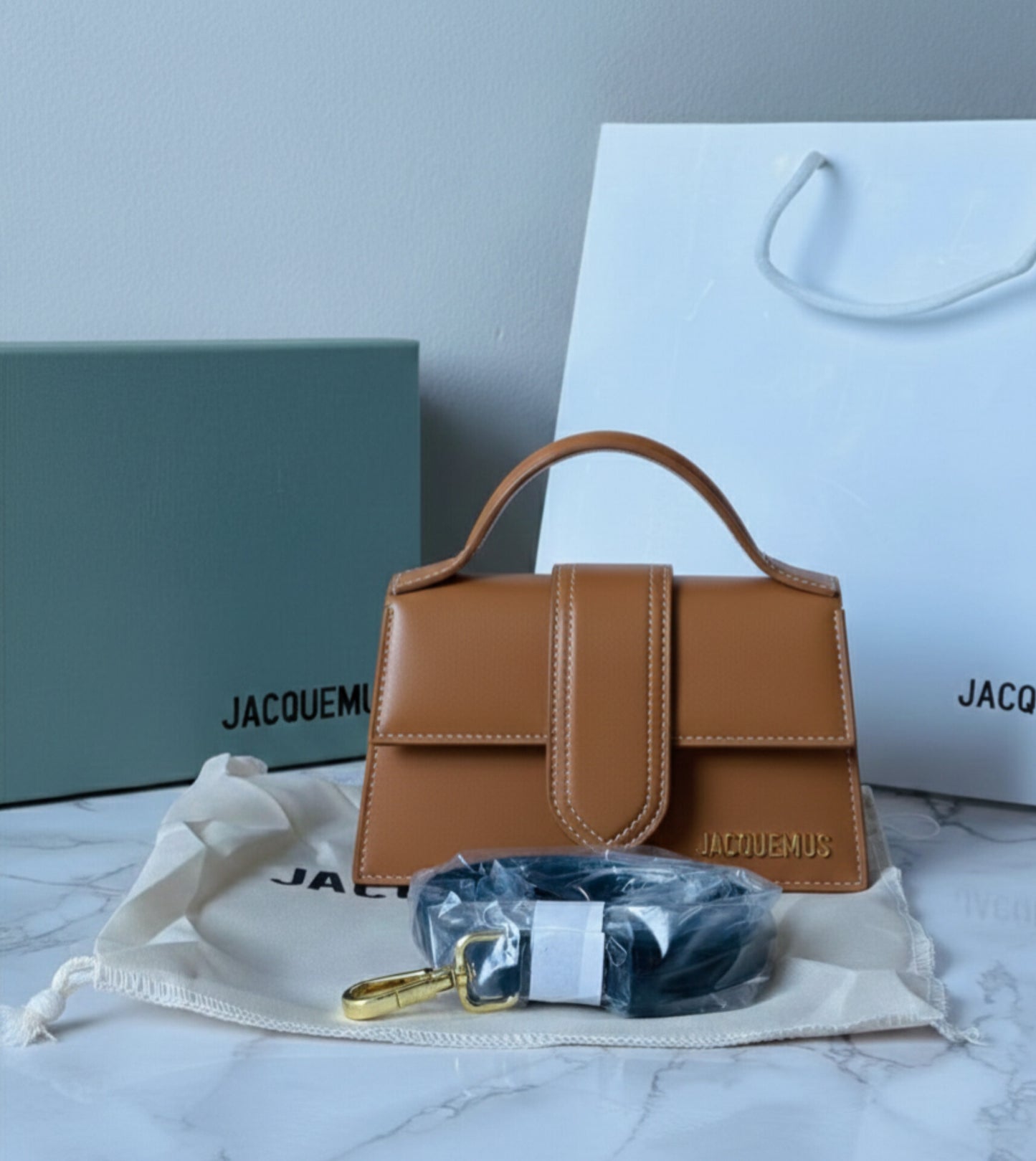 Refined Top-Handle Luxury Bag