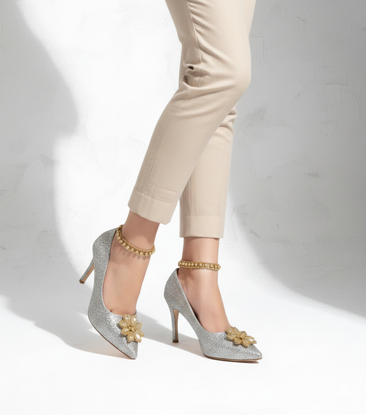 Elegant Embellished Heel for Special Occasions