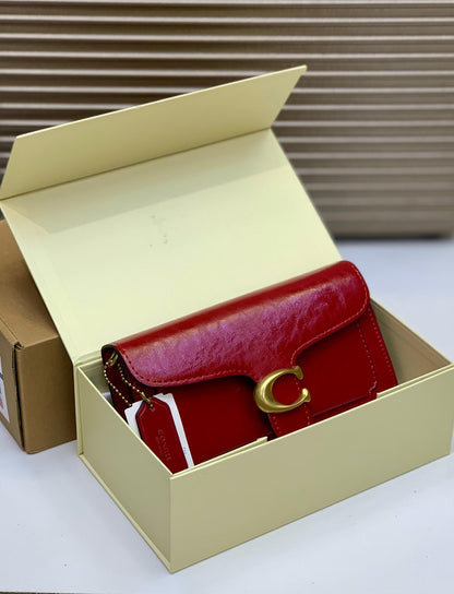 Luxe Classic Leather Mini Sling