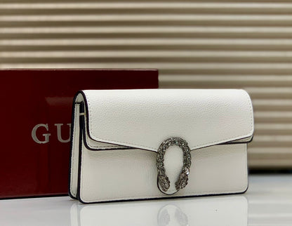 Luxe Serpent Shine Clutch