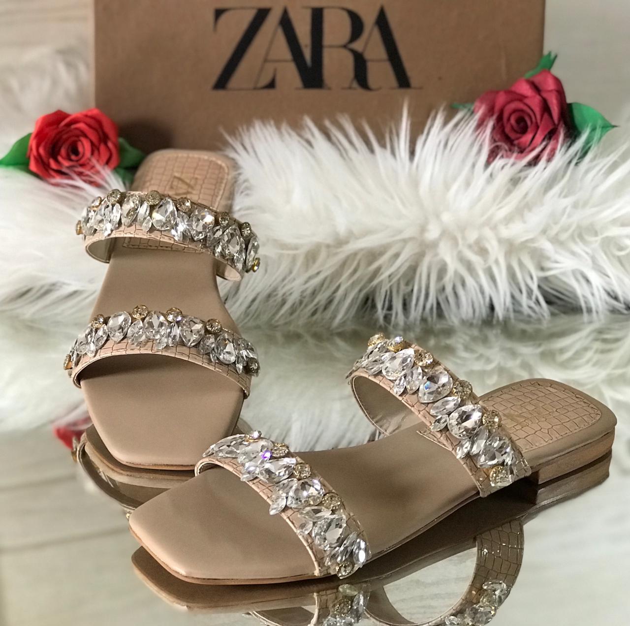 Elegant Pearl Breeze Slip-On Sandals