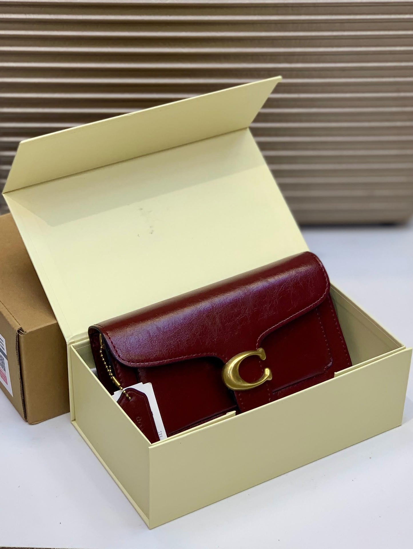 Luxe Classic Leather Mini Sling