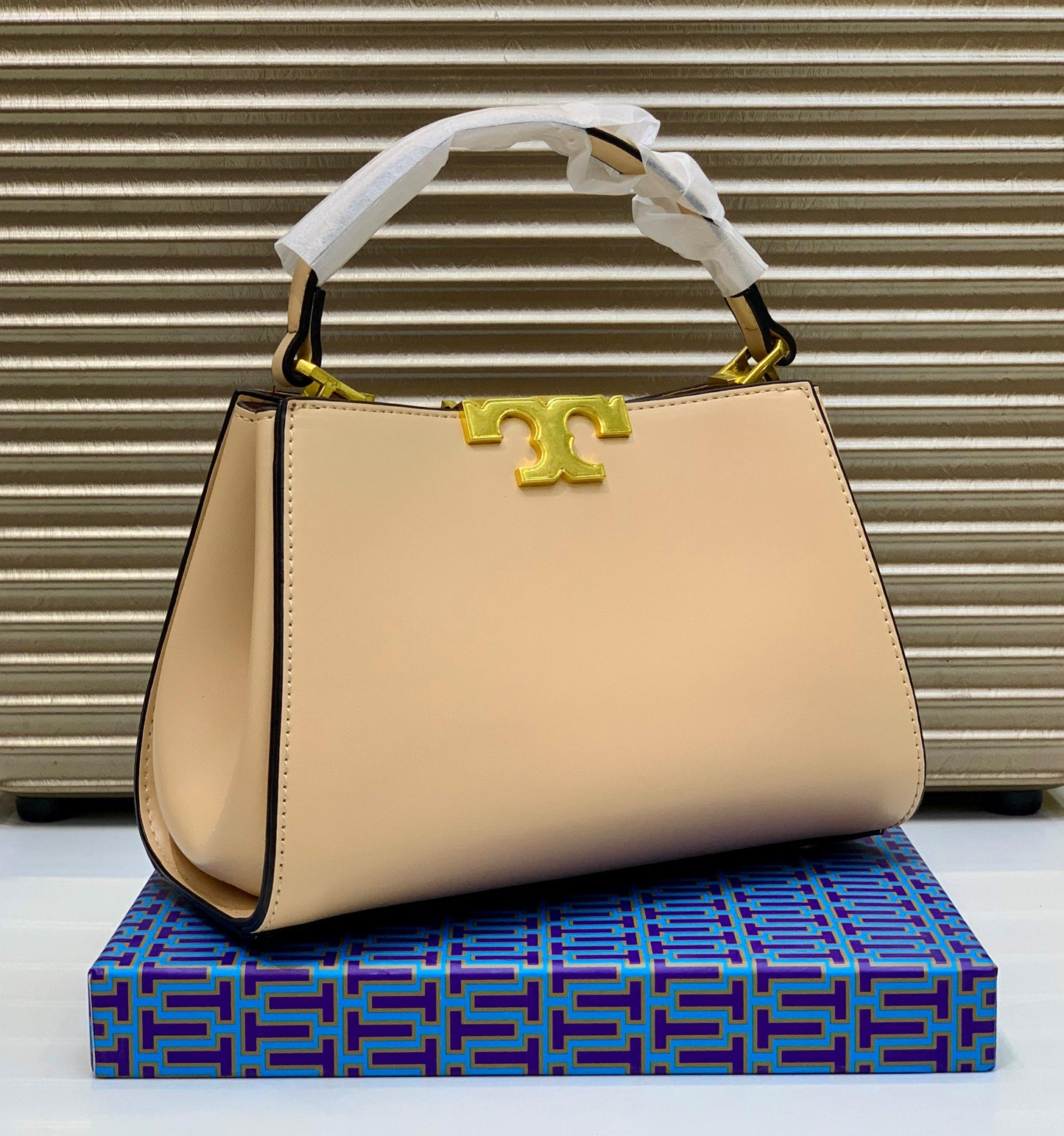 Royal Crest Luxe Top-Handle Bag