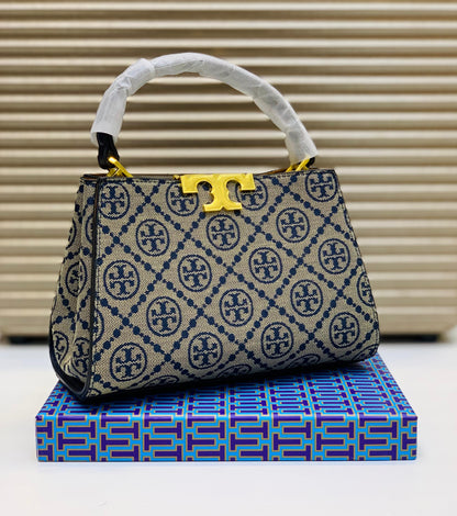 Royal Crest Luxe Top-Handle Bag