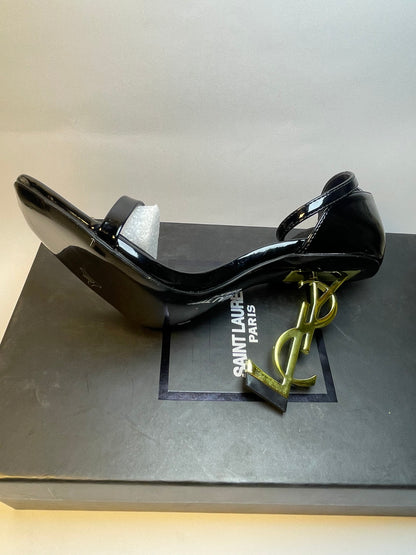 Logo Heel Sandals – Black Edition